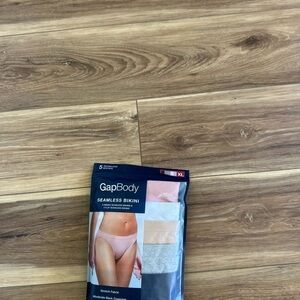 GapBody womens Seamless Bikini Underwear 5 pack new